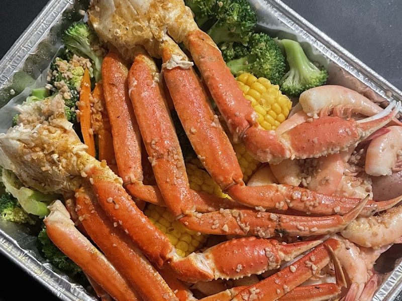 Alaska King Crab House food